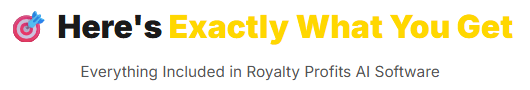 Royalty Profits AI