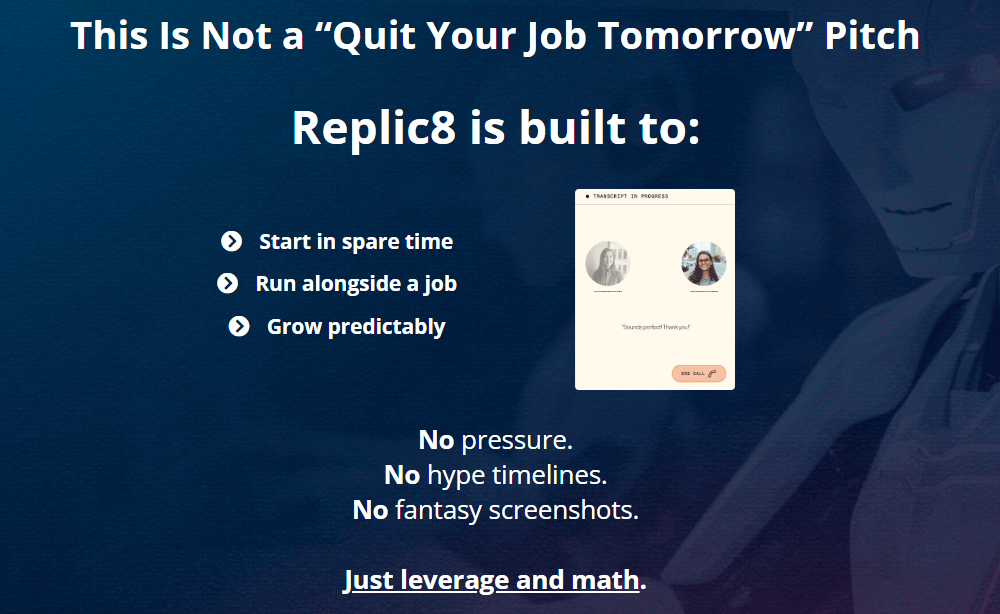 Replic8 Review Quit